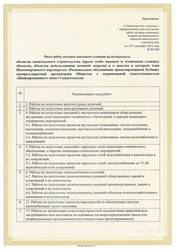 Приложение к Свидетельству ООО ``ПИЩЕПРОМИНВЕСТ``